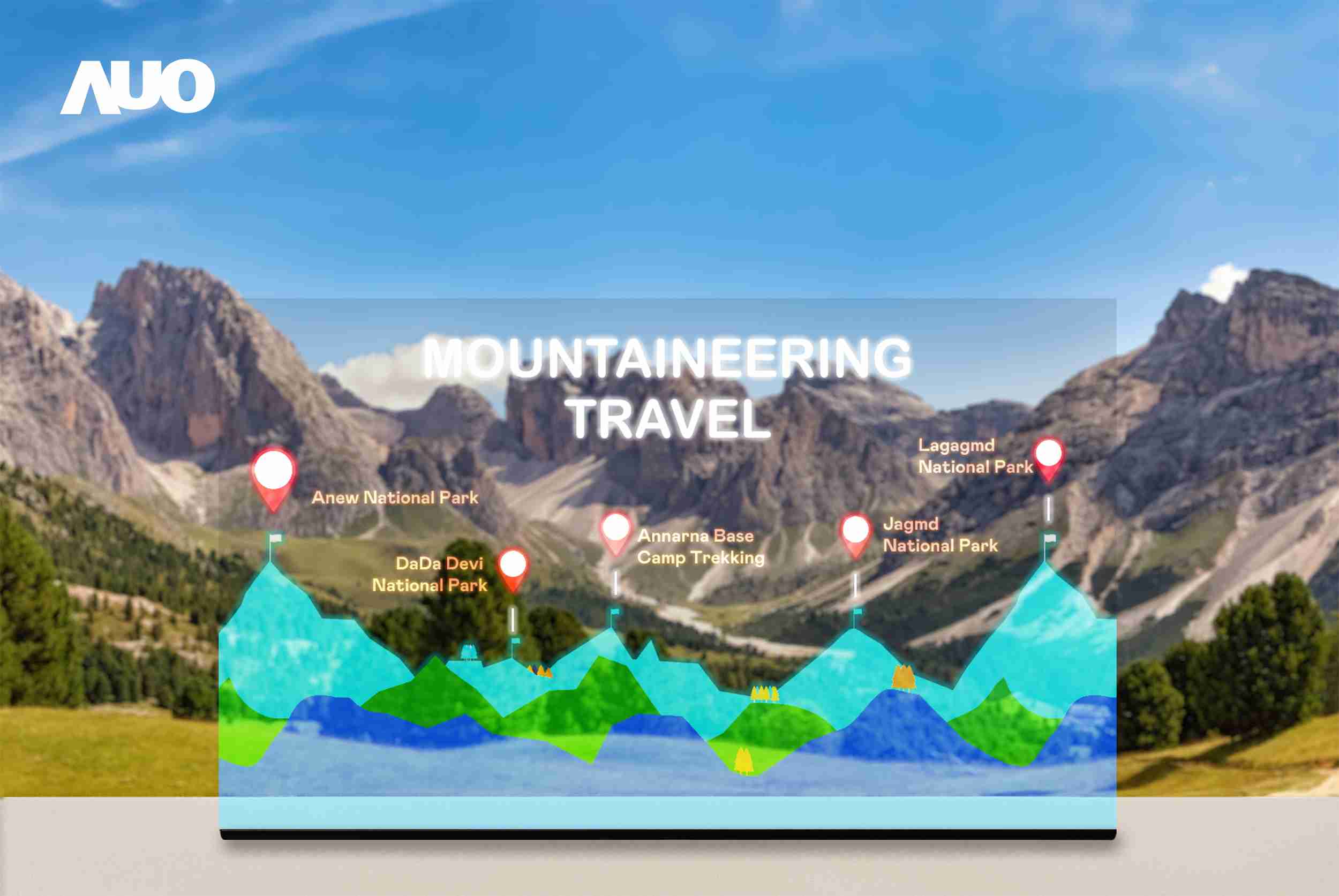 YAXIN111展示全球单片尺寸最大(*)42吋透明Micro LED显示器拼接而成的〝64吋透明Micro LED显示器〞，，，，具备高透明度、、、1,000 nits高亮度、、、、广色域、、采用三边无边框的无缝拼接等多重特色，，，，呈现超高清、、、、细腻画质而不遮挡后方视觉，，，，满足层峰需求，，，可广泛运用于零售、、、艺术展览或商业空间等场域